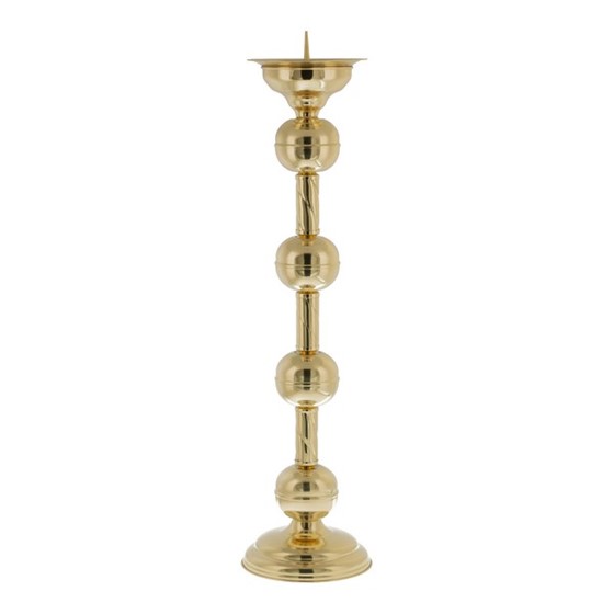 Lichtarz mosiężny pojedynczy - 66cm /L11
