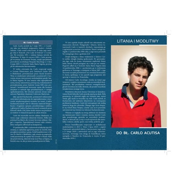 Litania i modlitwy do bł. Carlo Acutisa