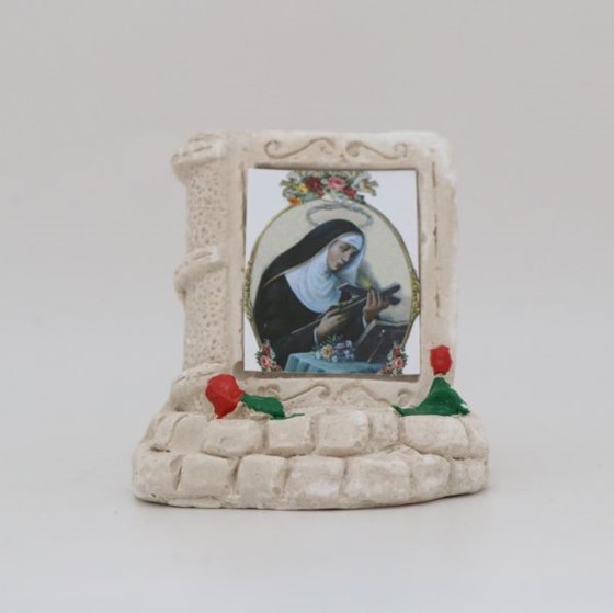 Figura ze Św. Ritą - 6cm (TI-1759)