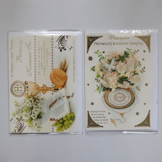 Pamiątka Komunii Świętej (PM-B6z) kolorowe