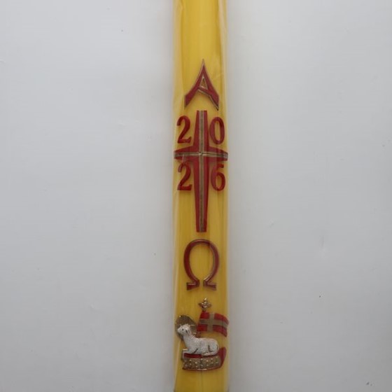 Paschał spalający - wys. 100cm, śr. 10cm /WB-3