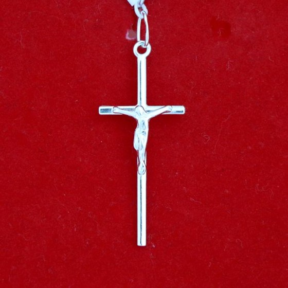 Krzyżyk srebrny (124)