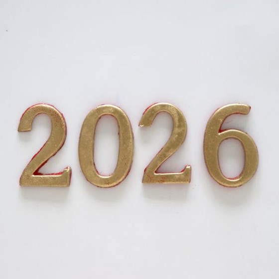 Cyferki do paschału "2026" /złote