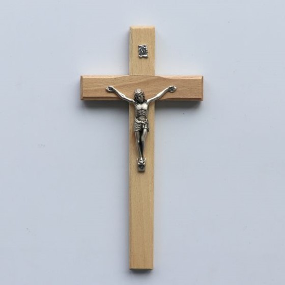 Krzyż wiszący - 20,5cm /jasny (R-O)