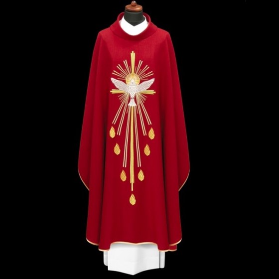 Ornat haftowany (A 2-89) Duch Święty