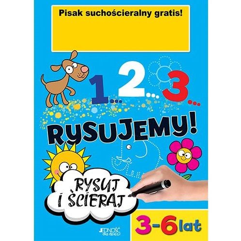 1... 2... 3... Rysujemy! + pisak suchościeralny