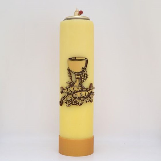 Świeca olejowa - wys. 30cm, śr.80mm (WG-ryby)