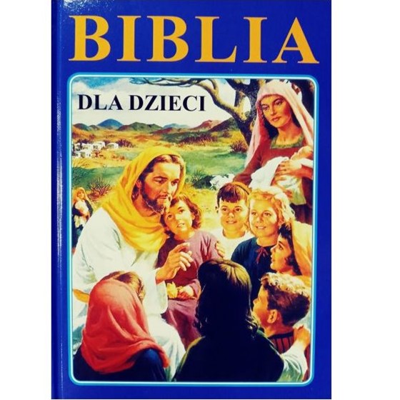 Biblia dla dzieci /niebieska