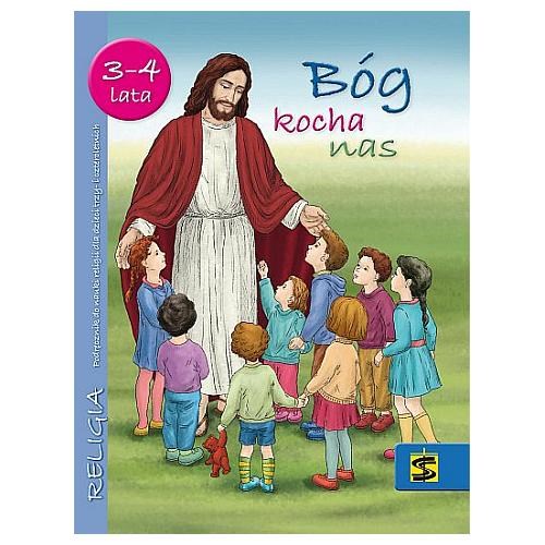 3-4 latki - Bóg kocha nas /katechizm