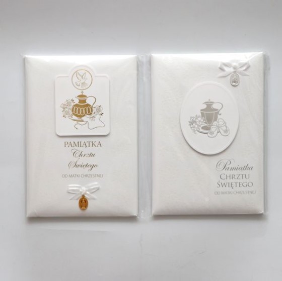 Pamiątka Chrztu Świętego od Matki Chrzest.(M-0311)