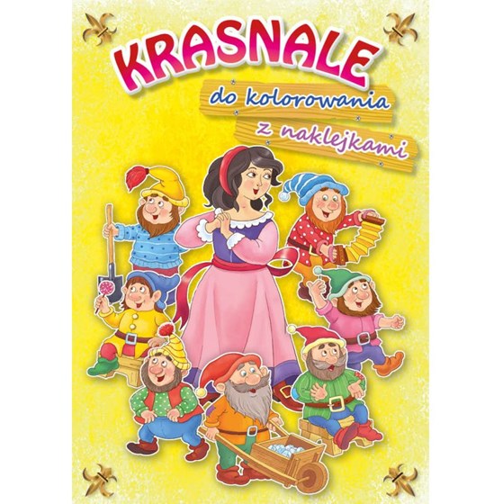 Krasnale do kolorowania