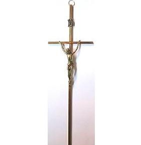 Krzyż wiszący - 25cm /złoty (ARK-Z)