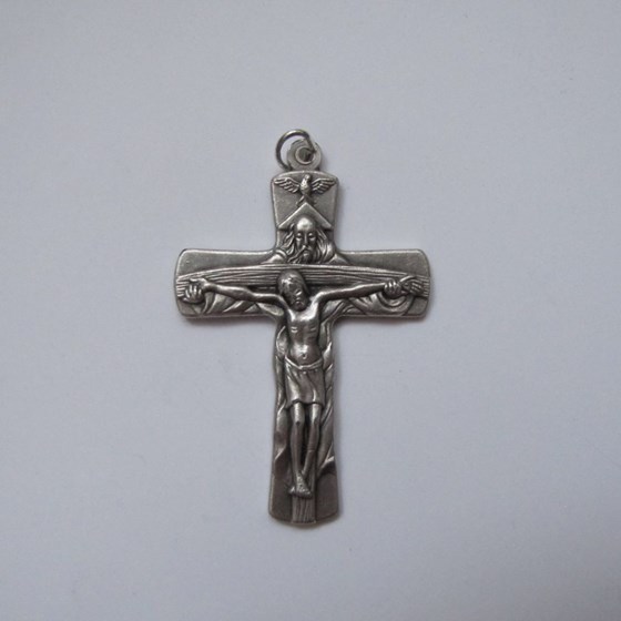 Krzyż do bierzmowania (5cm /IT-8948) Trójca Święta