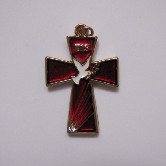 Krzyżyk - Duch Święty czerwony /IT