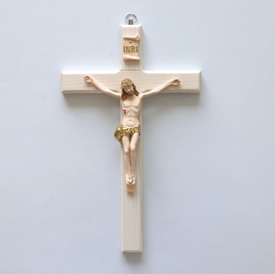 Krzyż wiszący - 23cm /żywiczny (TI-4537/3 n.)
