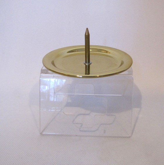Lichtarz plexi pojedynczy - 8cm /K