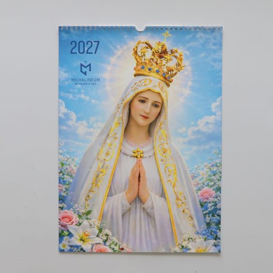 Kalendarz ścienny: Matka Boża Fatimska (MICH-duży)