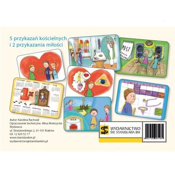 Plansze - Pięć przykazań kościelnych