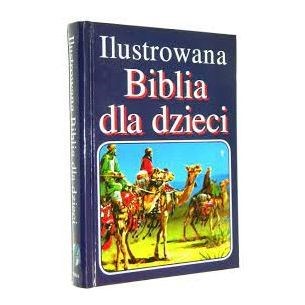 Ilustrowana Biblia dla dzieci /granatowa