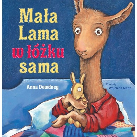 Mała Lama w łóżku sama