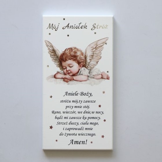 Anioł Stróż /10x19cm (KW-S 206)