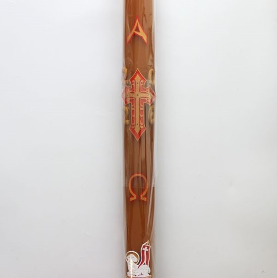 Paschał olejowy - wys. 100cm, śr. 8cm /WG