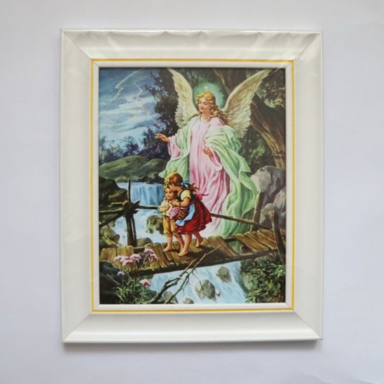 Anioł Stróż z 2 dzieci /26,5x31,5cm (0602)