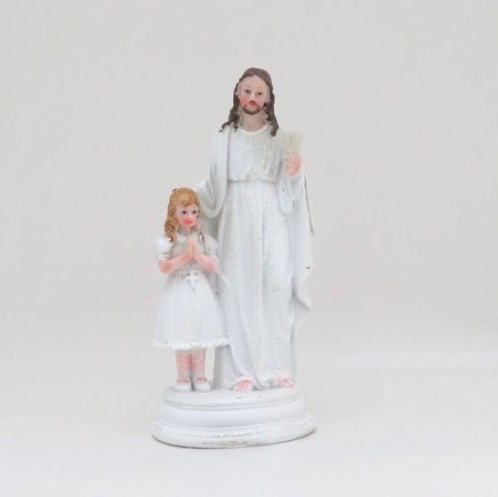 Figura Pana Jezusa z Dziewczynką (TP-3604)