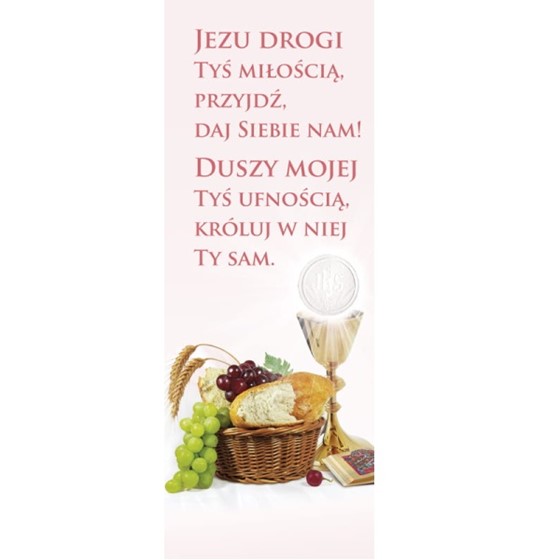 Baner na Pierwszą Komunię Świętą /BR 876