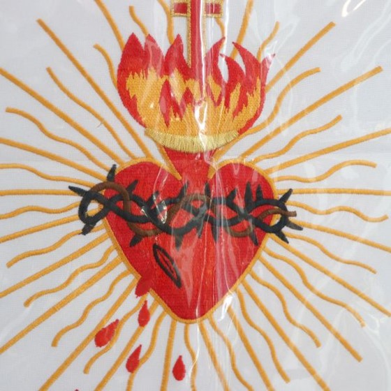 Baldachim sztywny /140x170 cm - haft wypukły