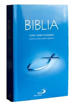 Biblia z rybką /niebieski