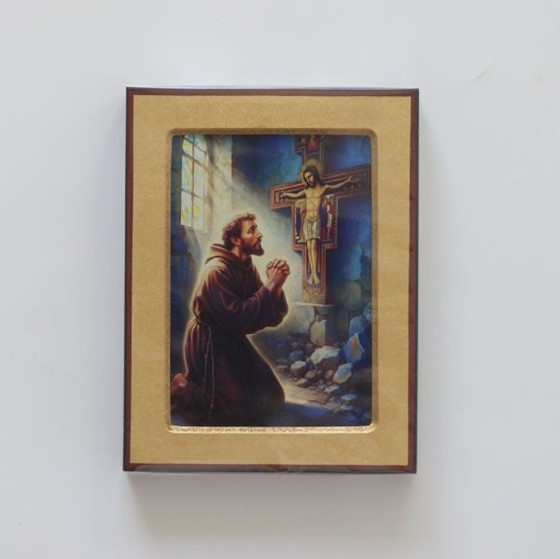 Ikona Świętego Franciszka (R-mała rama)