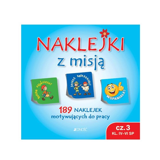 Naklejki z misją. Klasa IV-VI SP