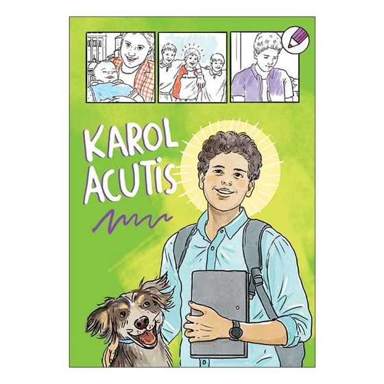 Karol Acutis. Kolorowanka