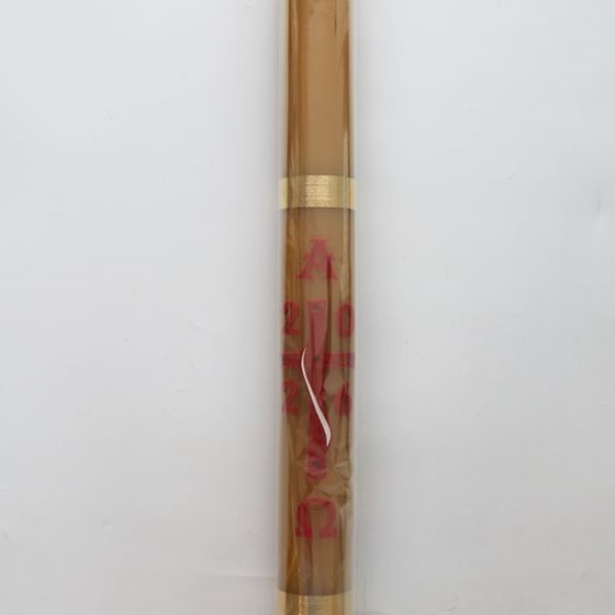 Paschał spalający - wys. 85cm, śr. 8cm /SZ wp