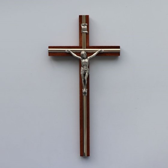 Krzyż wiszący - 27cm /ciemny (R-listwa)
