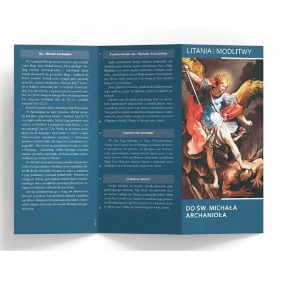 Folder: Litania i modlitwy do św. Michała Arch.