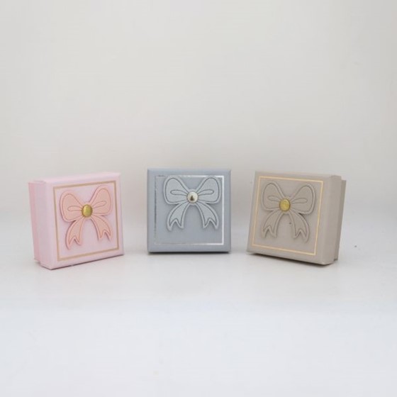 Pudełko na biżuterię - kwadrat /S-7526