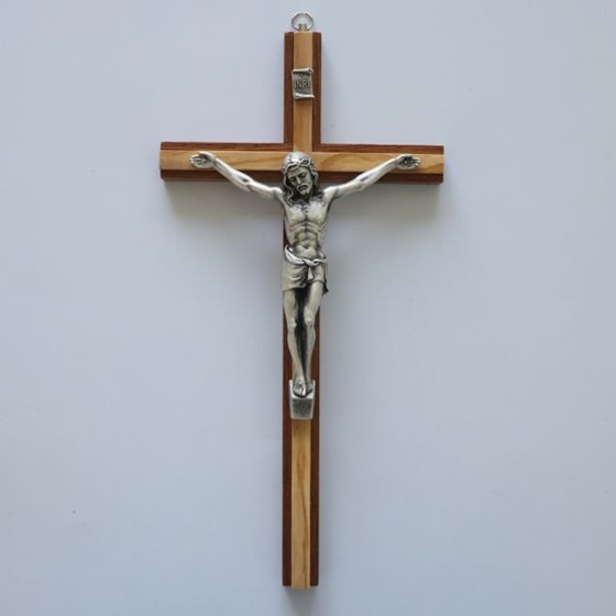 Krzyż wiszący - 30cm /drewniany (TI-4482)