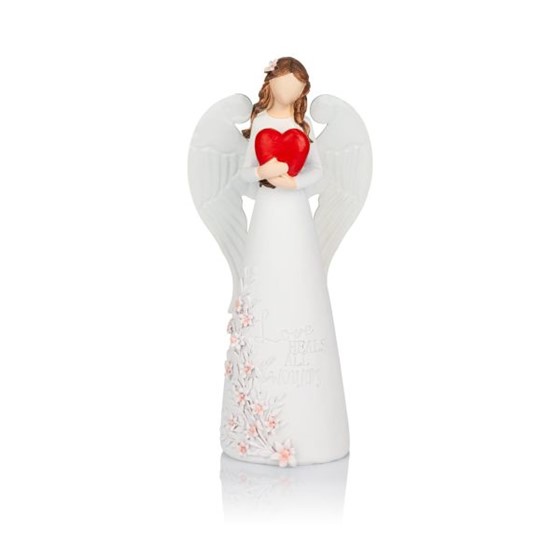Anioł z sercem - 26cm (J-1044)