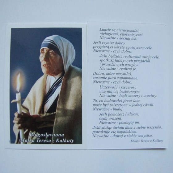 Bł. Matka Teresa z Kalkuty (K-110)