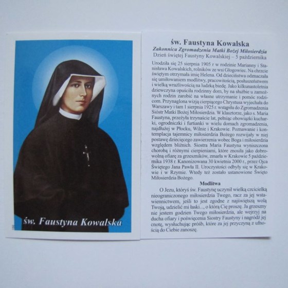 Święta Faustyna Kowalska (K-150)