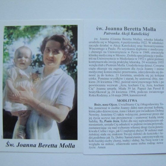 Święta Joanna Beretta Molla (K-177)
