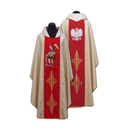 Ornat haftowany (K-771) Święty Florian - zwykły