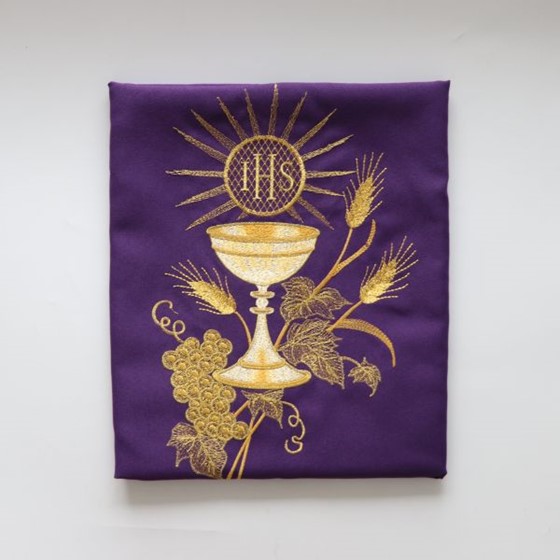 Nakrycie na ambonę (K-281) fioletowe