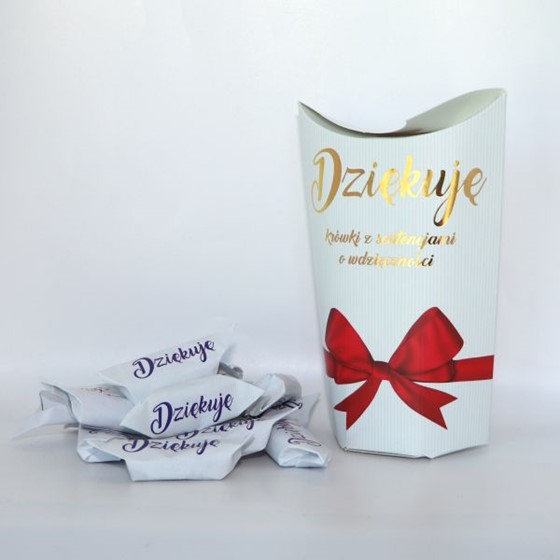 Krówki z sentencjami: Dziękuje