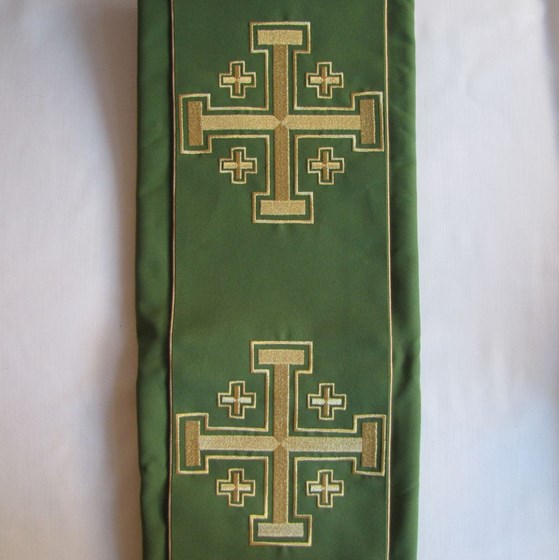 Ornat haftowany (H-022/01) Krzyże Jerozolimskie