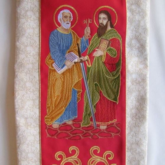 Ornat haftowany (K-789) Św. Piotr i Św. Paweł - zł