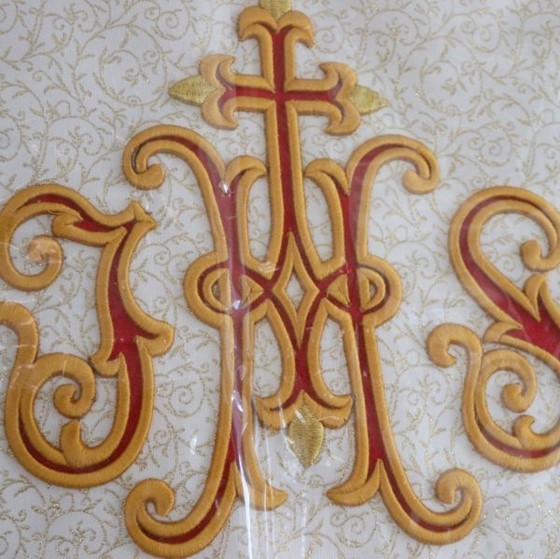 Baldachim sztywny /140x170 cm - haft wypukły