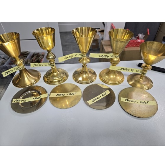 Kielichy wraz z patenami